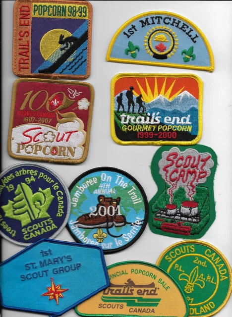 Scouts Canada  Lot Of 20 Crest-Patches