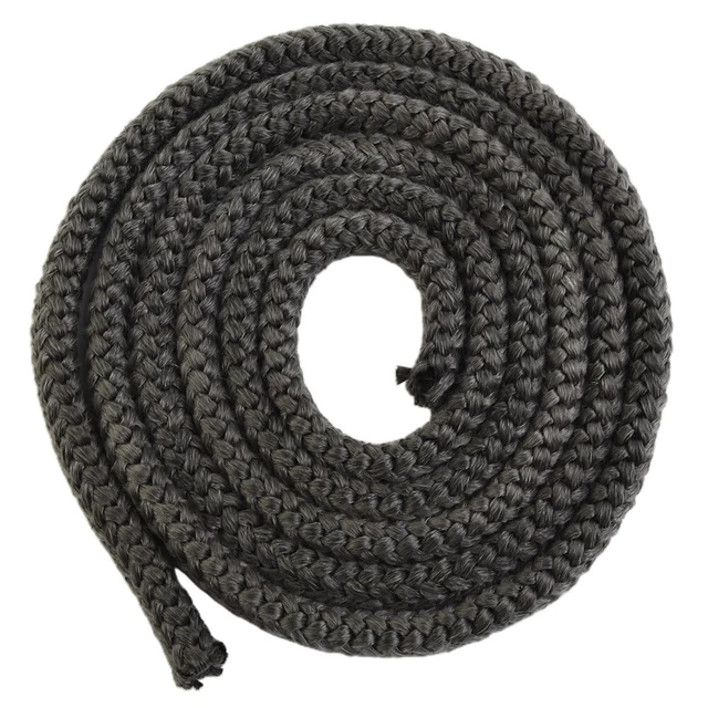Sellos duraderos de junta de alta calidad sello de cuerda de fibra de vidrio 14 mm 16 mm 6 mm gris oscuro