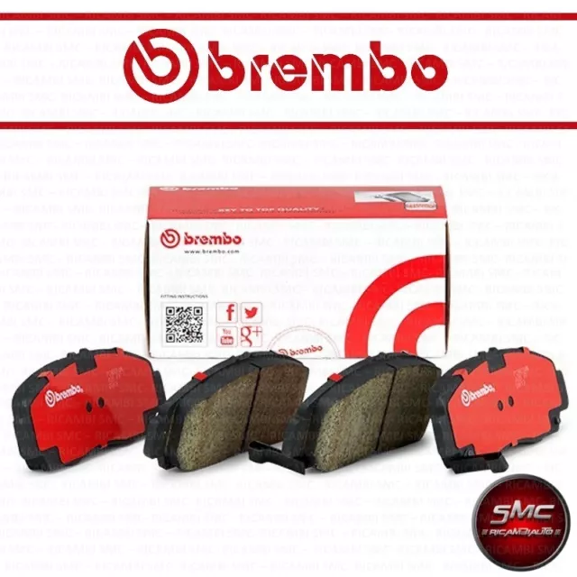 PASTIGLIE FRENO BREMBO RENAULT CLIO II (BB0/1/2_, CB0/1/2_) 1.5 dCi 48KW