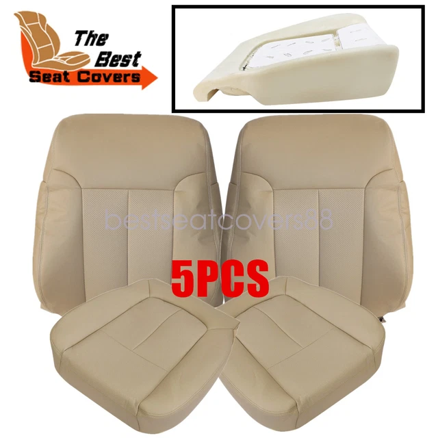 2009 - 2010 Ford F150 Lariat Supercrew Cab - 20 Portion Top Cover - 40/20/40 Seats - OEM Material - Leather/Vinyl - Charcoal Black
