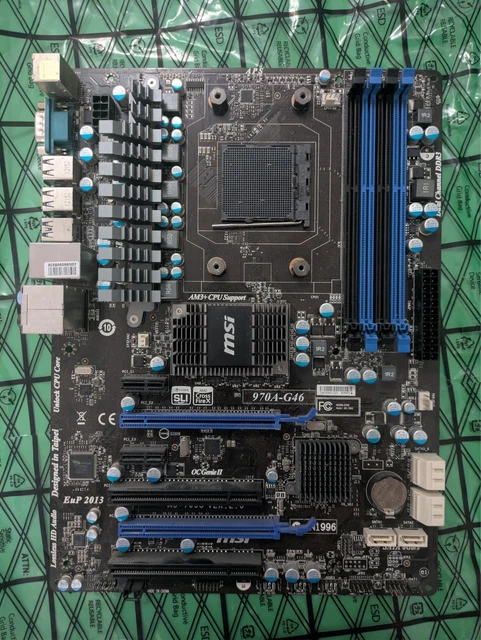 MSI 970A-G46, SOCKET AM3, AMD Motherboard PicClick UK