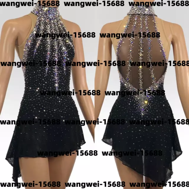 New  Ice Figure Skating Dress, Figure Skating Dress For Competition B2349