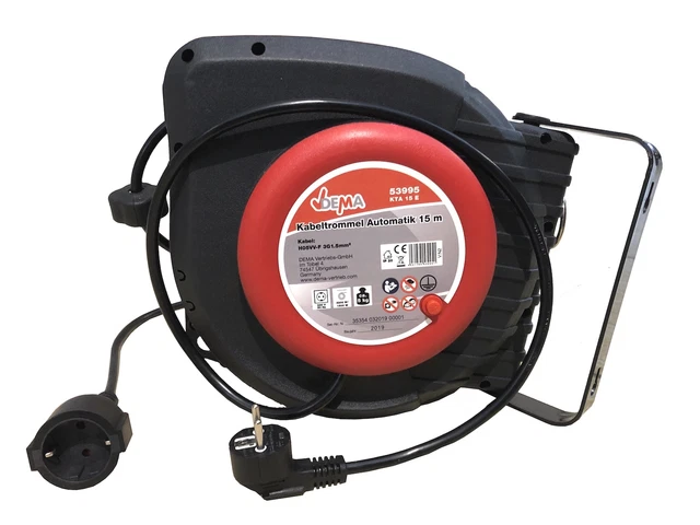 1625 Verlaengerungs Tambour pour Câble Automatique 15 M 1118