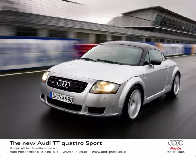 Mk1 Audi TT Quattro Sport Press Photograph