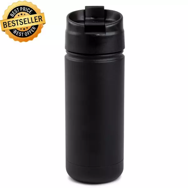 TAL 18Oz Travel Mug Stainless Steel Double Wall Vacuum Insulated, Black