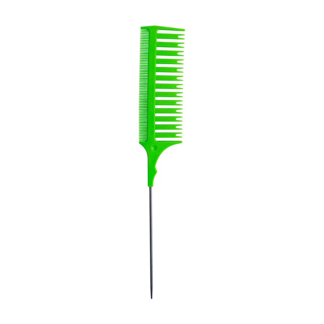 Hairdressing Comb Dyeing Comb Hair Partition Double-sided Highlighting Comb Tool