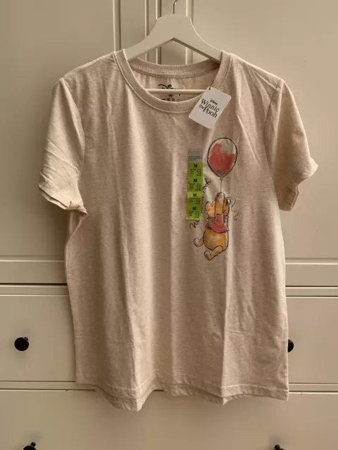 Damen Shirt Top Winnie The Pooh Größe M 38 Neu mit Etikett Primark