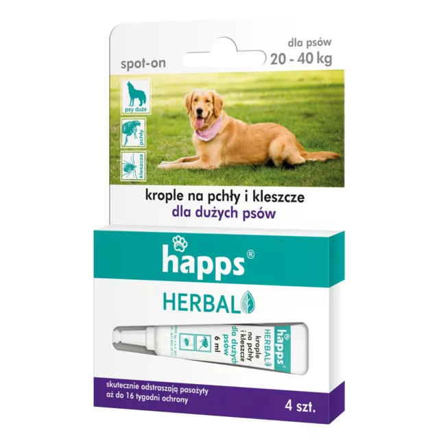 Puppy Drops Anti Fleas & Ticks Small / Medium / Large Dogs 16 Weeks Protection