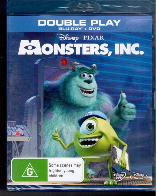 MONSTERS, INC. BLURAY DVD double play NEW £11.15 PicClick UK