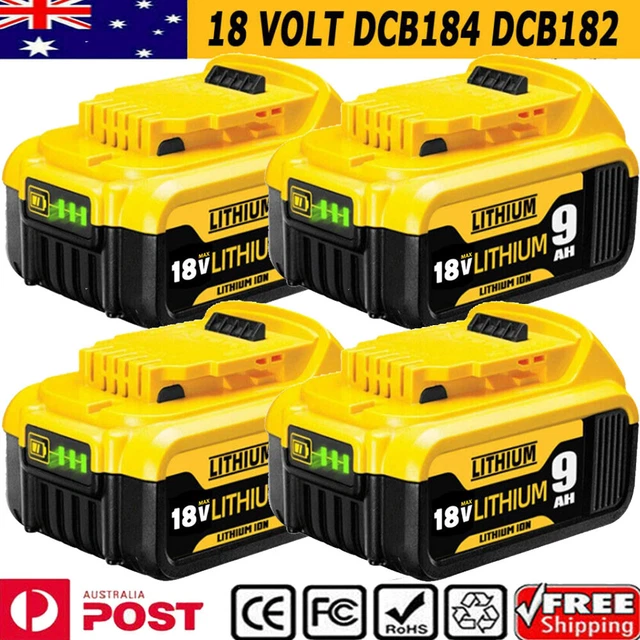 Batterie Dewalt 18V 5.0Ah - 2 Pezzi Compatibili Con Attrezzi Dewalt Senza Fili - Foto 8