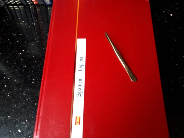 BRIEFMARKEN "SPANIEN", postfrisch auf Albumseiten, TIP