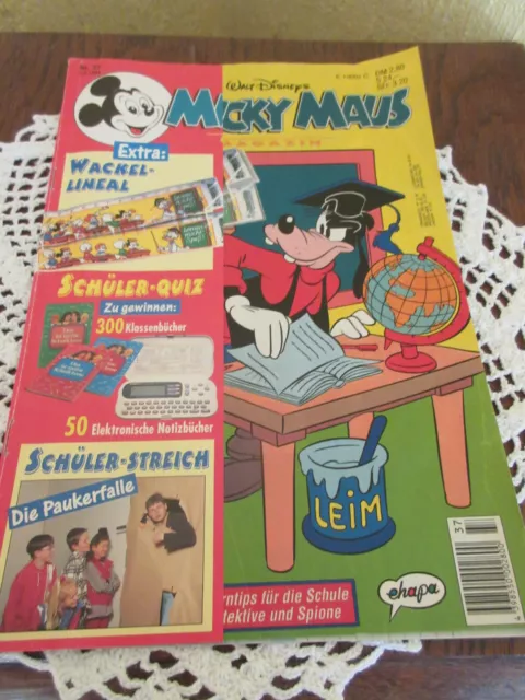 Micky Maus Walt Disney Nr. 37/1994 Ehapa Verlag für Sammler und Liebhaber