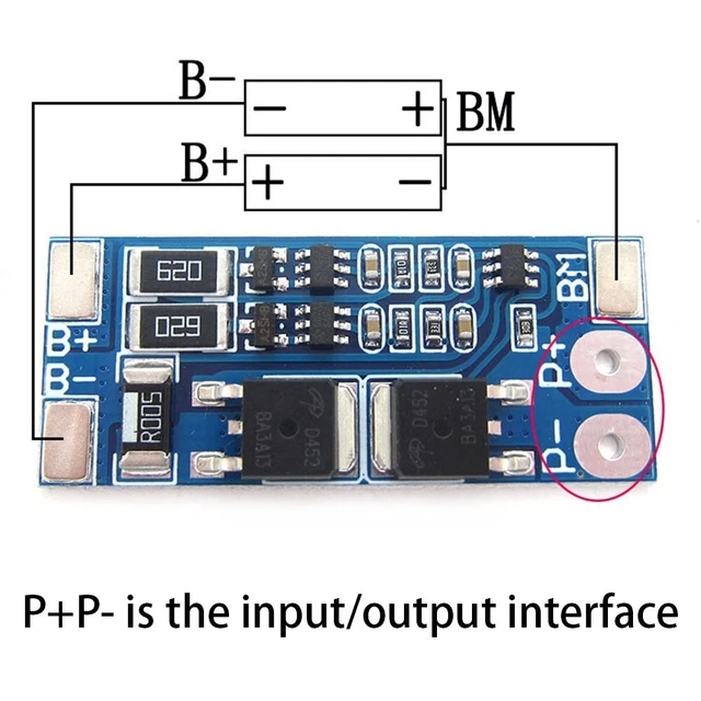 PROFESSIONAL PCB PROTECTION Board for Lithium Batteries with 8A Working ...