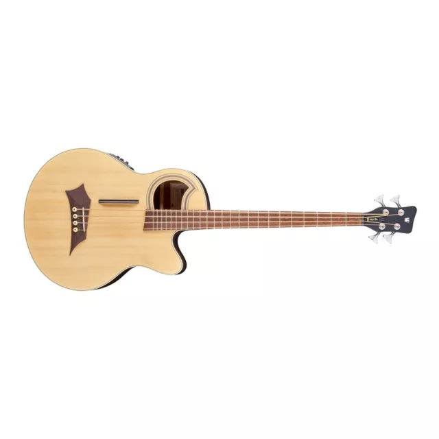 Warwick Alien Deluxe 4 Natural CHITARRE BASSO ACUSTICO