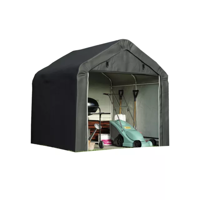 Garden Gear Apex Waterproof Shed 6x6 - 8x12ft Firewood Log Portable Car Storage