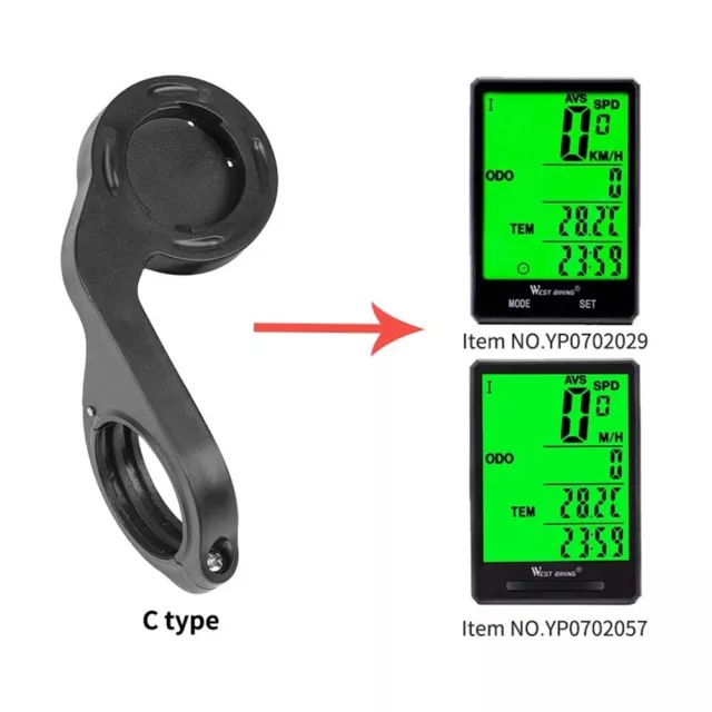 Support de montage vélo sécurisé pour Garmin Bryton GPS couleur noire facile