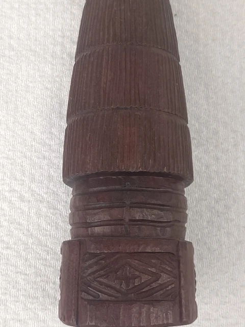 Sculpture Abstraite En Bois - Style Africain, Main Décorative, Plusieurs Hauteurs