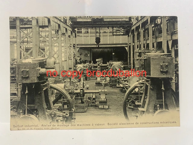 Ancienne machine à vapeur sans marquage N°684/3 Socle bois