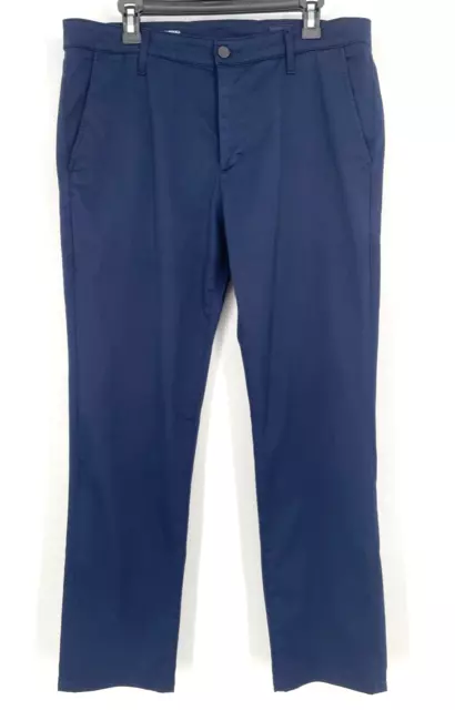 AG Adriano Goldschmied AG Marshall Mens size 34 Chino Slim Trouser Navy pants