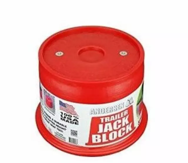 Andersen Manufacturing Trailer Jack Block with Magnets 3608-M, US