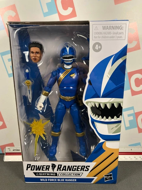 Hasbro Power Rangers Lightning Collection Wild Force Blue Ranger Figure