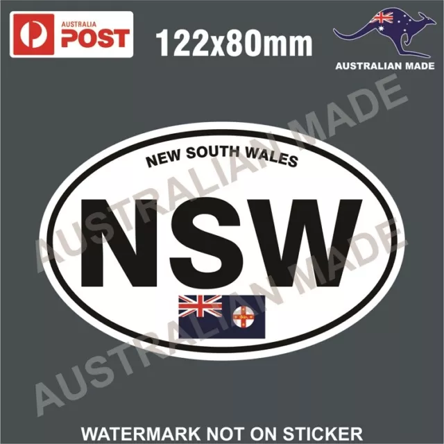 Nsw New South Wales State Sticker