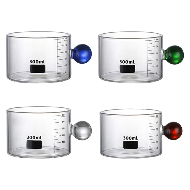 Style nordique tasses à mesurer béchers Carafe tasse à mesurer en verre pour