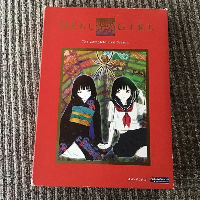 HELL GIRL THE Complete First Season DVD 2009, 4 Disc Set COMPLETE