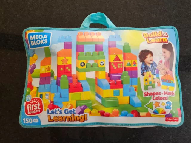 Mega Bloks First Builders Deluxe Building Blocks 150pcs Bag