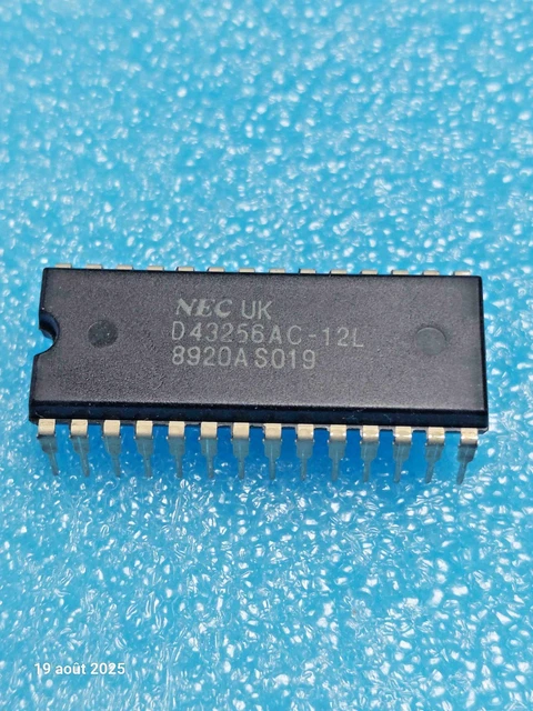 Lot De 2 Circuits Intégrés M93C46-WBN6 (EEPROM 1Kbit) ST - Neuf, Origine France