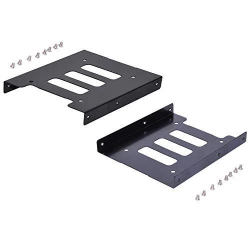 2.5&quote; to 3.5&quote; SSD HDD Hard Drive Adapter Bay Holder Mounting Brack...