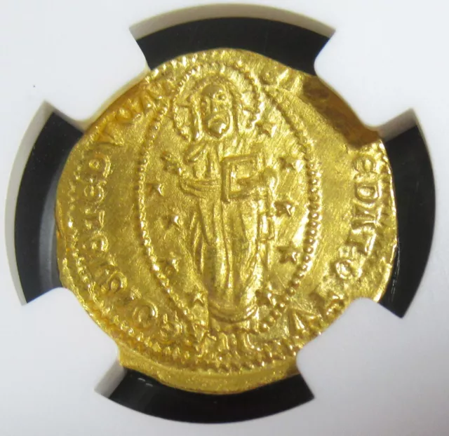 Italy: Venice. Pasquale Malipiero gold Ducat ND (1457-1462) MS63 NGC. 2