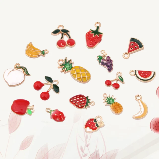 20 PCS ANHÄNGER Mit Fruchtanhänger Halskettenanhänger Selber Machen EUR 5,88 - PicClick DE