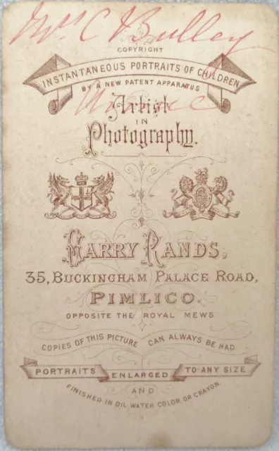 Cdv Dame Namens Kugel Von Pimlico London Antikes Foto Viktorianische Pin Brosche 2