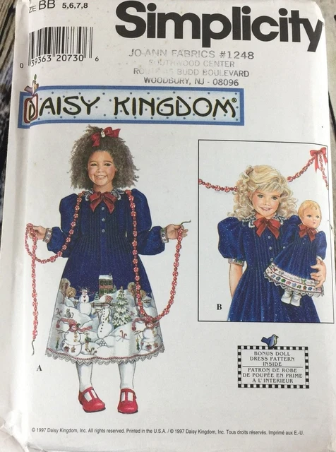 Patron Simplicity 2302 Pour Poupée 11 Pouces (45,5 Cm) - Garde-robe Printemps/été - Neuf