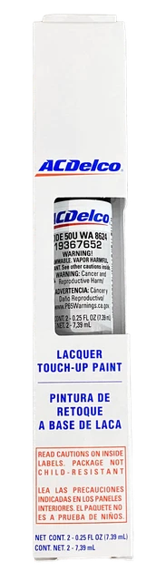 GENUINE GM ACDELCO Olympic & Summit White Touch Up Paint Code 50U ...
