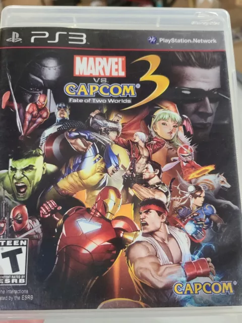 Marvel vs. Capcom 3: Fate of Two Worlds (Sony PlayStation 3, 2011)