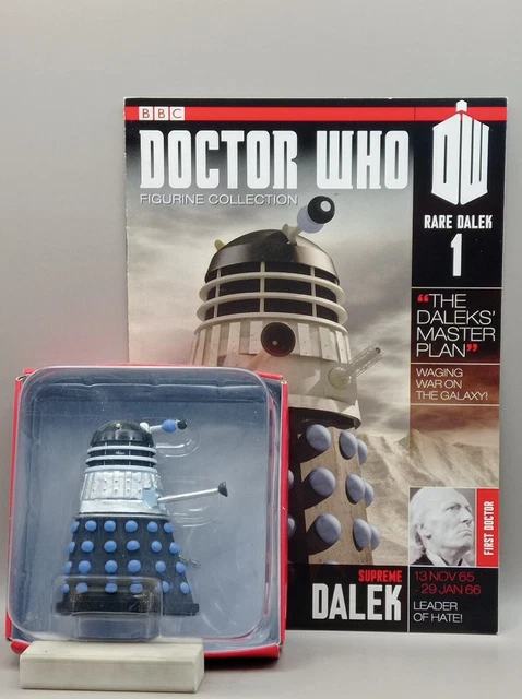 Eaglemoss Doctor Who Figurine Collection Supreme Dalek Rare Dalek Issue 1