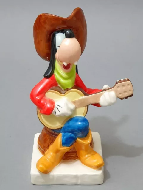 Vintage Hummel Goebel Disney Figur Cowboy mit Gitarre Goofy Figure Figurine
