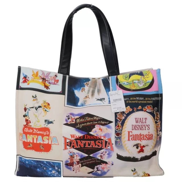 STELLA McCARTNEY 700202WP0048 Disney Fantasia Canvas Tote Bag White / multicolor