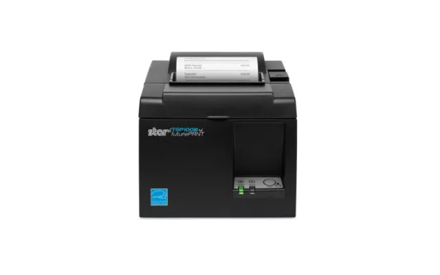 Star Micronics TSP143IIU Thermal Receipt Printer with Cutter - Black