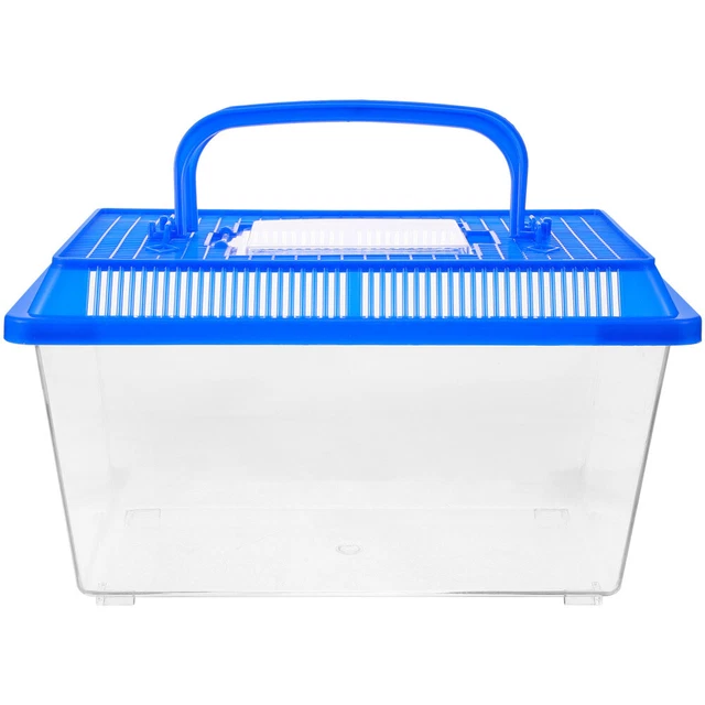 Terrario In Acrilico Per Insetti E Rettili - 20x12x12cm | Trasparente Con Fori Di Ventilazione - Foto 7