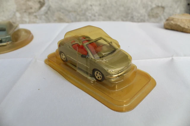 SOLIDO SB 1/43 - Lot de 2 : Peugeot 206 CC et Citroen C2 Rallye