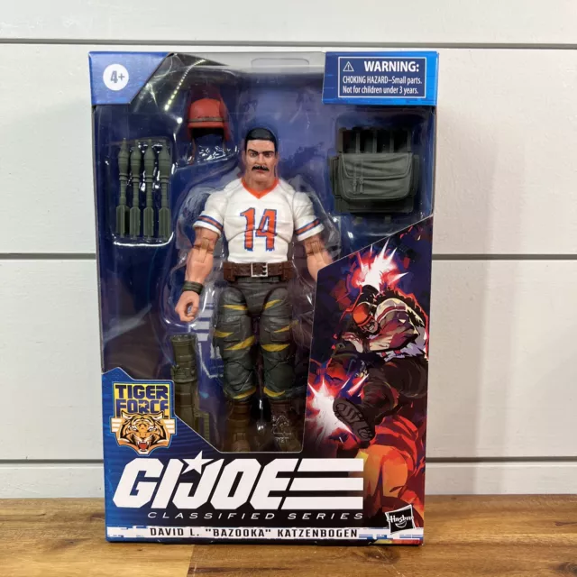 G.I. Joe Classified Series #54 Tiger Force Bazooka  Figure Exclusive Ships Fast!