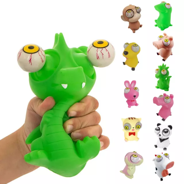 Squeezing Toys Stress Relief Squeezing Toy Animal Popping Out Eyes Squeezing Toy