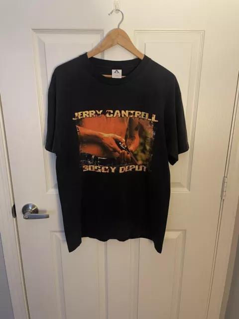 Vintage 90s Jerry Cantrell 1998 Boggy Depot Dickeye T-Shirt Large