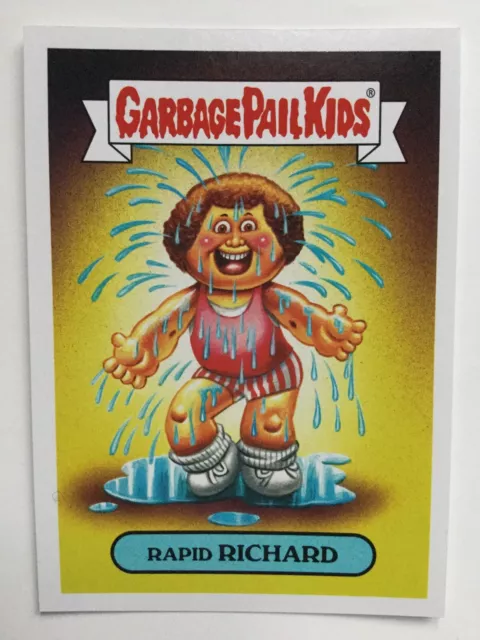 Garbage Pail Kids Topps 2018 Sticker We Hate The ‘80s Rapid Richard 6a