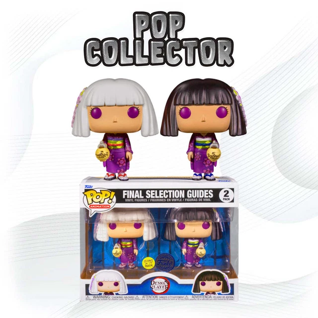 Funko Pop! - Demon Slayer - Pack de 2 guides de sélection finale - Lumineux Exclusive - Pops Portal