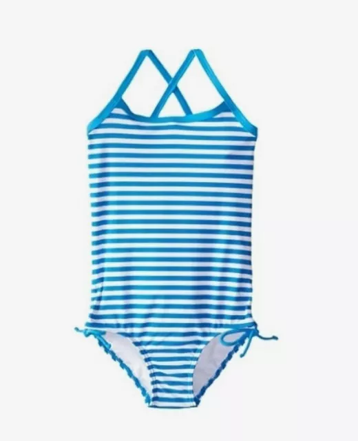 Kanu Surf Girls' Layla Beach Banded One Piece Swimsuit Multicolor Size 8 5892