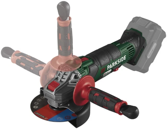 PARKSIDE® SMERIGLIATRICE ANGOLARE batteria 20 V PWSA 20-Li E4, senza